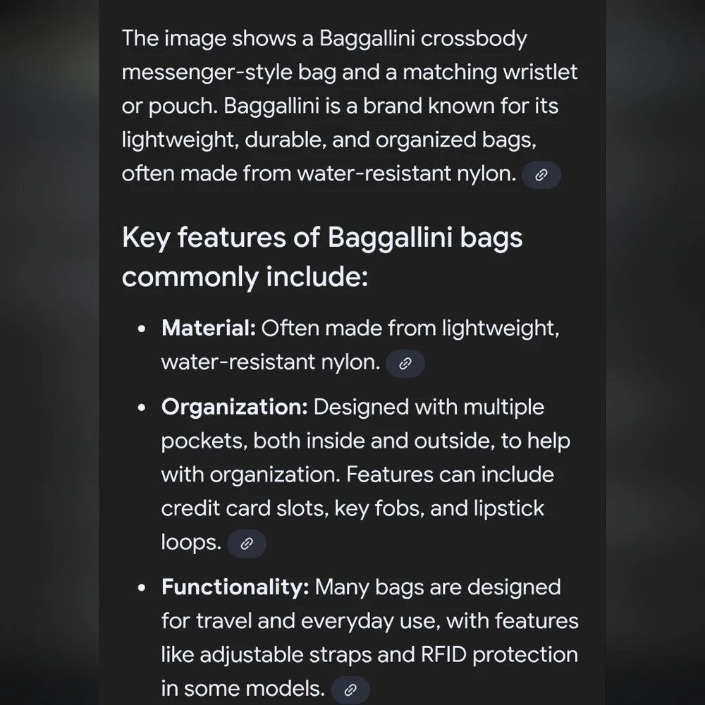 Baggallini Green and Black Messenger Bag - Picture 15 of 16